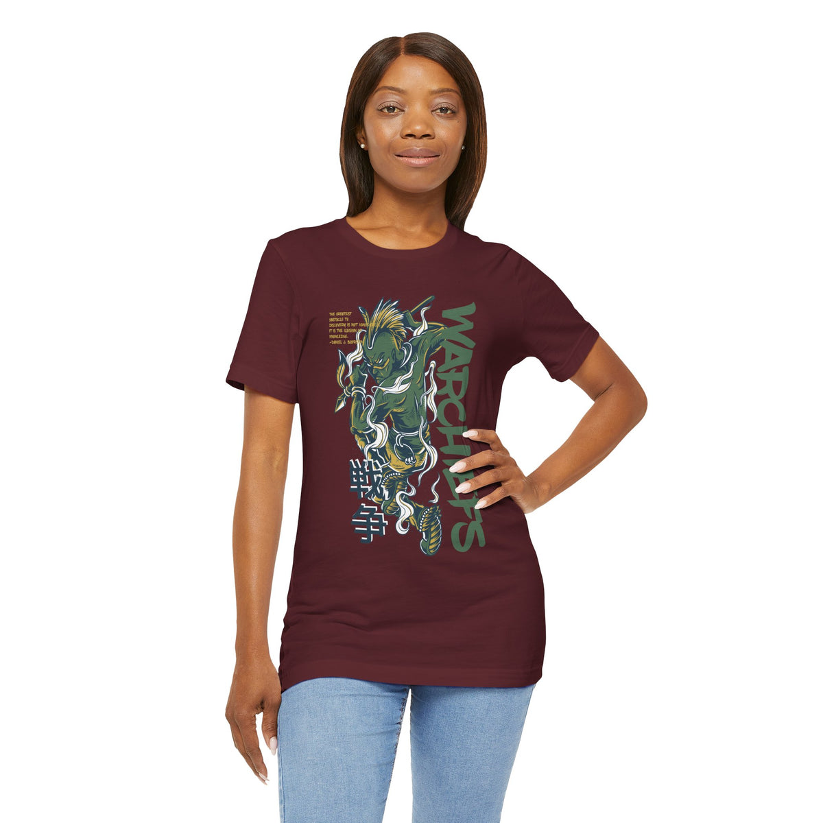 Marchiefs Warrior Tee — Japanese-Style Ninja Graphic Shirt