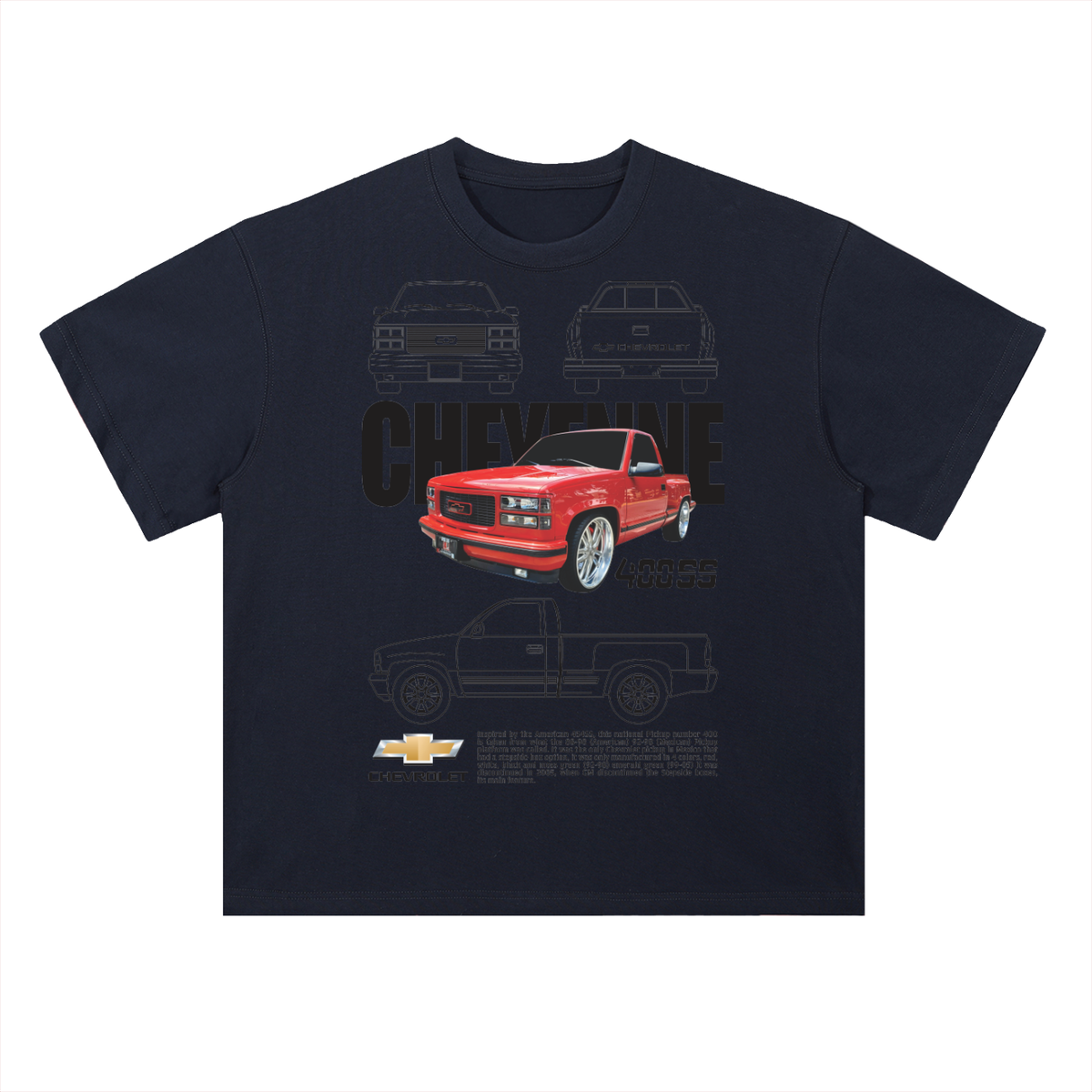 CHEVROLET CHEYENNE PICK UP T-Shirt