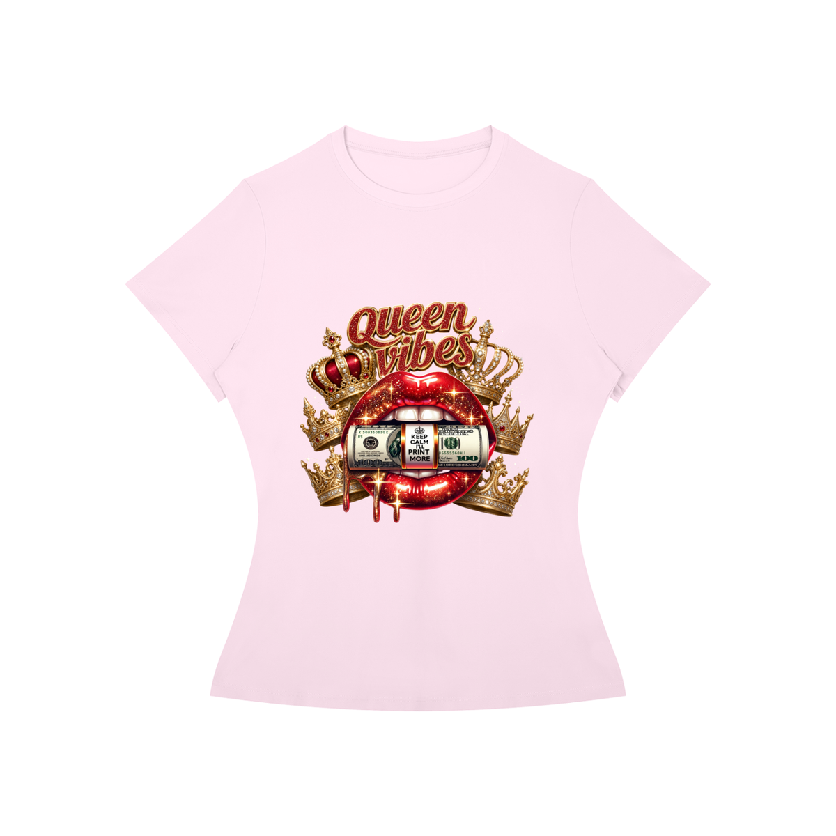 Queen Vibe Lips Women’s Graphic Tee