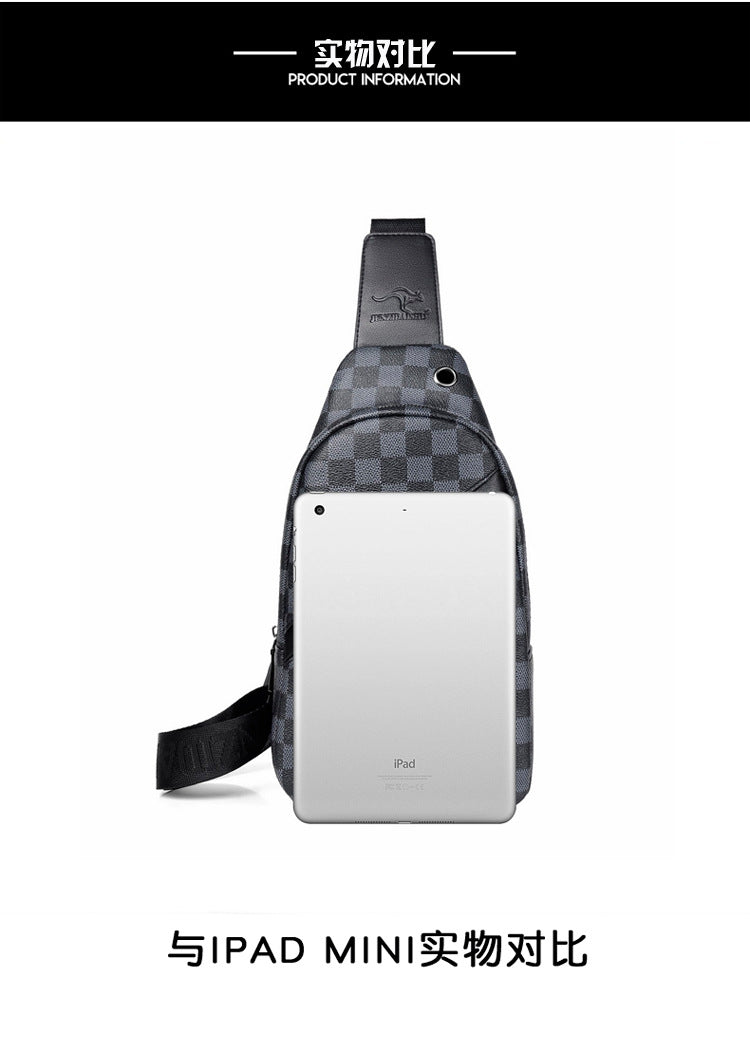 Men's Modern Chest Bag — Casual Crossbody Sling