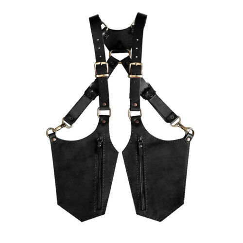 Men's Minimalist Leather Crossbody Sling Bag