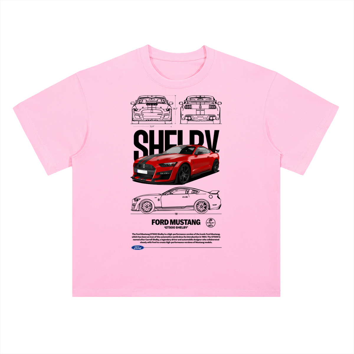 SHELBY MUSTANG GT 500 T-Shirt