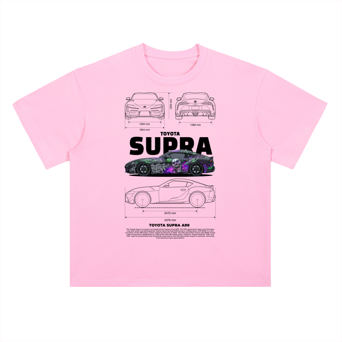 Toyota Supra A90 Cotton Graphic Tee