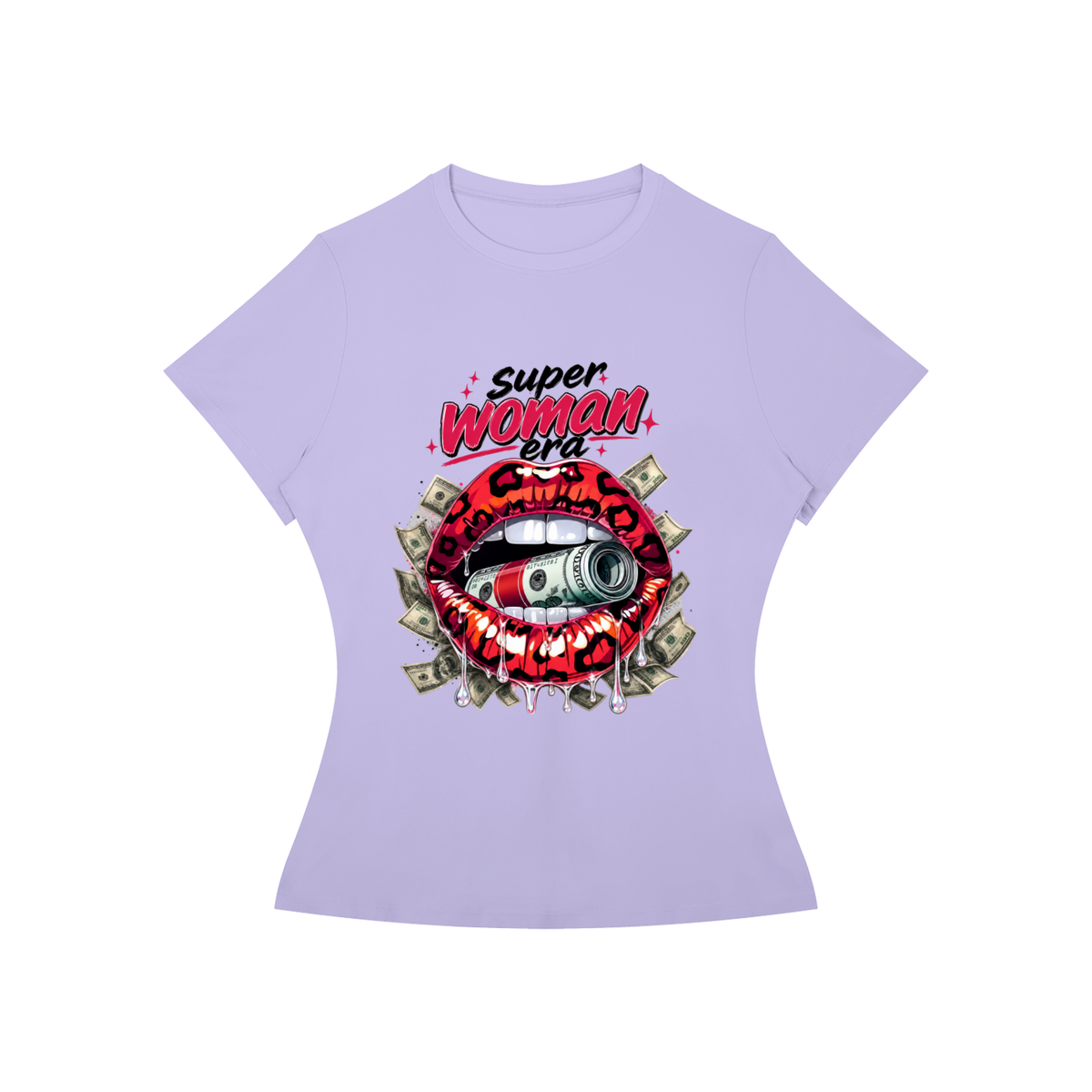 Super Woman Era Lips Women’s Graphic Tee