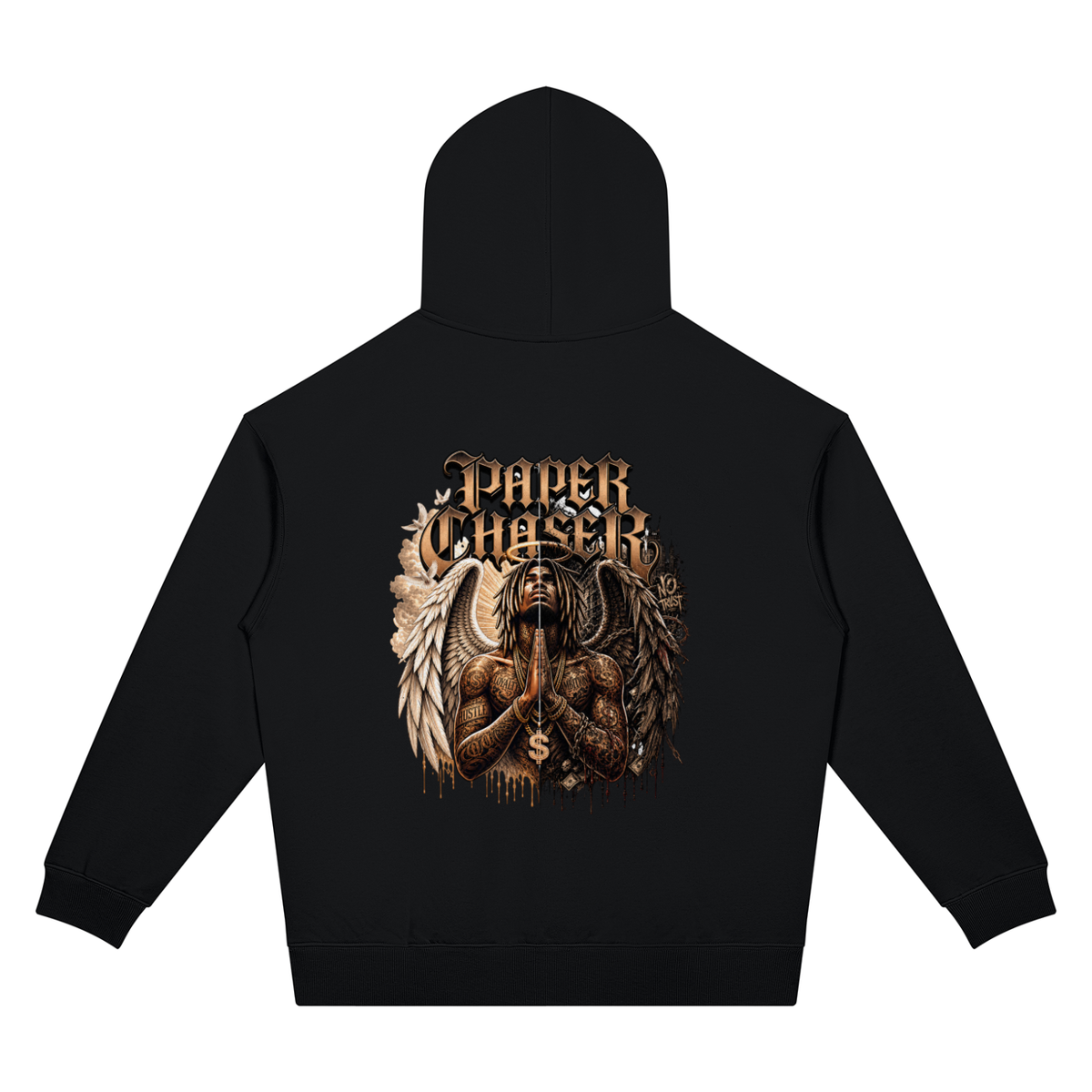 Paper Chaser Angel Two-Sided Graphic Hoodie