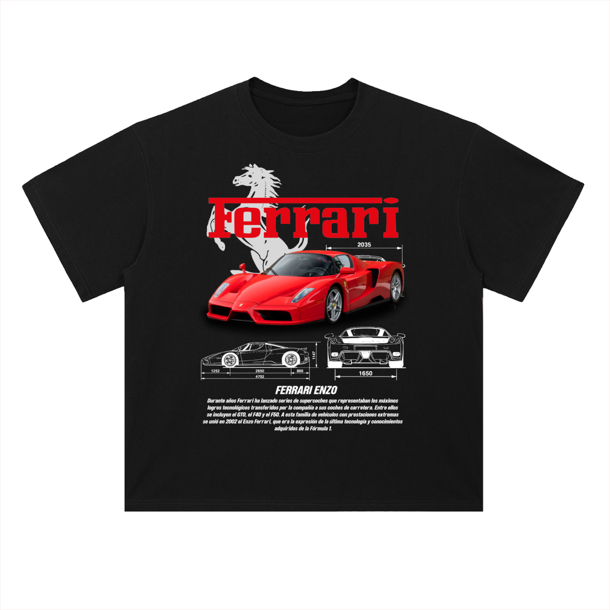 Ferrari Enzo Formula 1 Hypercar Men’s T-Shirt