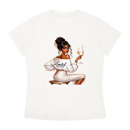 Limited Edition Champagne Woman Women’s Slim-Fit Tee