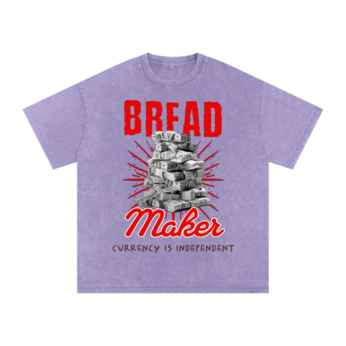 Bread Maker Snow-Washed Cotton Graphic Tee