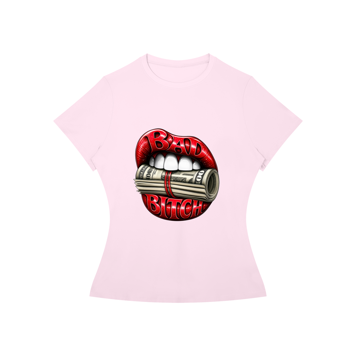 Bad Bitch Women’s Slim-Fit Statement Tee