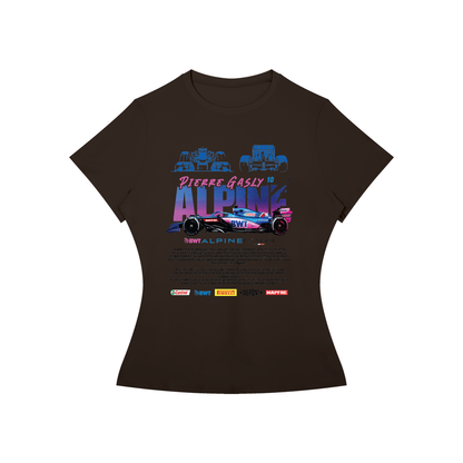 Alpine Formula F1 Racing Women’s Slim-Fit Tee