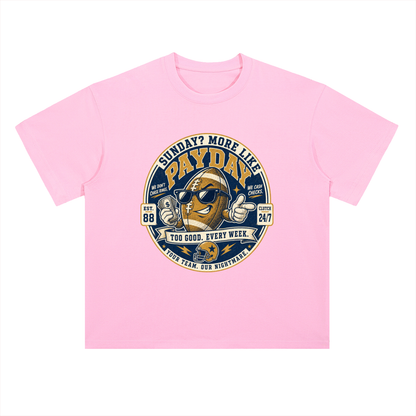 Payday Football Graphic Drop Shoulder Tee