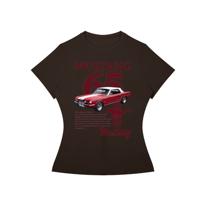 MUSTANG 65TH Red convertible T-Shirt