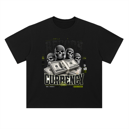 Terror Currency Skull & Cash Graphic Heavyweight Tee
