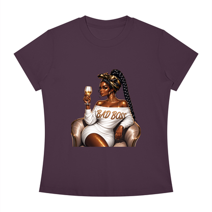 Bad Boss Women’s Slim-Fit Graphic Tee