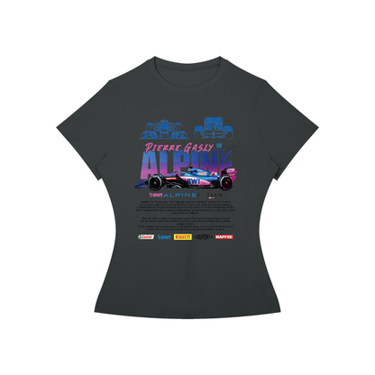 Alpine Formula F1 Racing Women’s Slim-Fit Tee