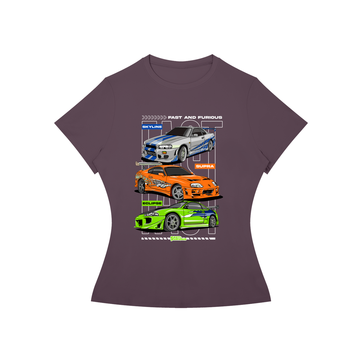 F&F Imports Models Women’s Slim-Fit Tee