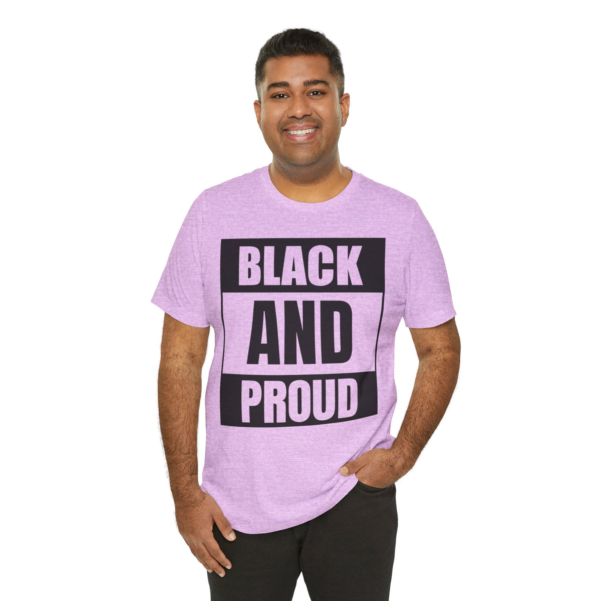 Black and Proud T-Shirt — Bold Black Empowerment Tee