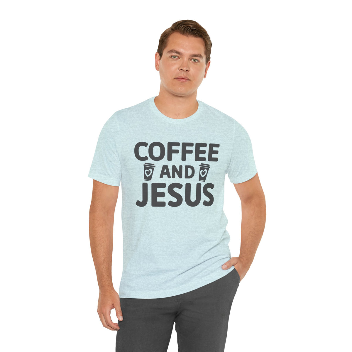 Coffee and Jesus T-Shirt — Christian Faith Graphic Tee