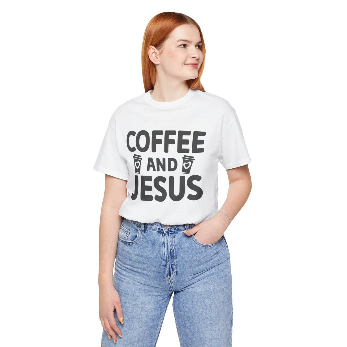 Coffee and Jesus T-Shirt — Christian Faith Graphic Tee