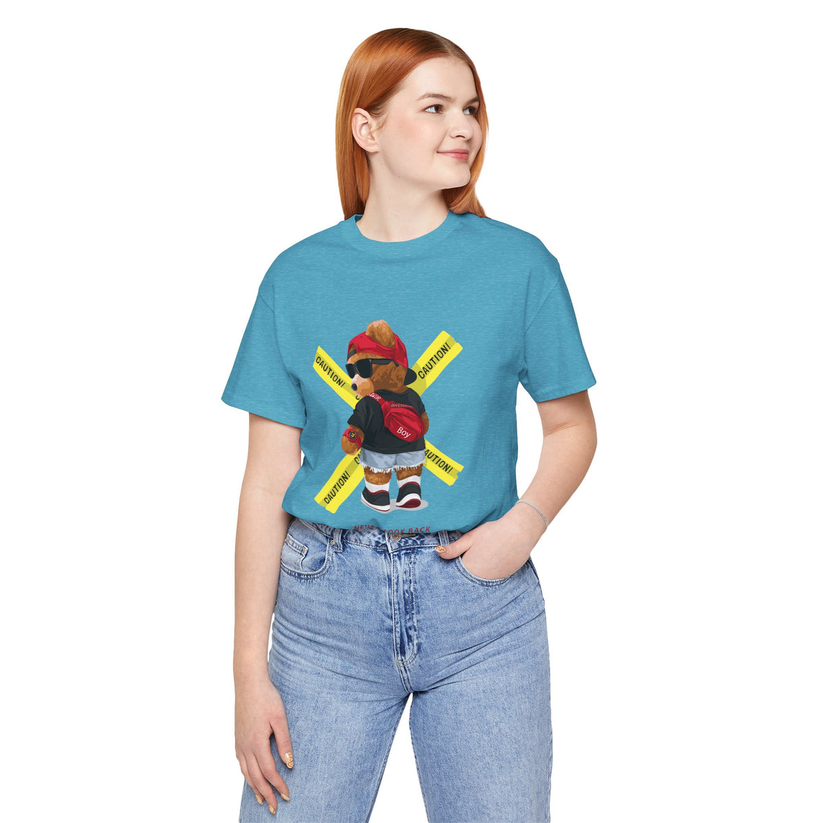 Teddy Bear 'Never Look Back' Graphic Tee