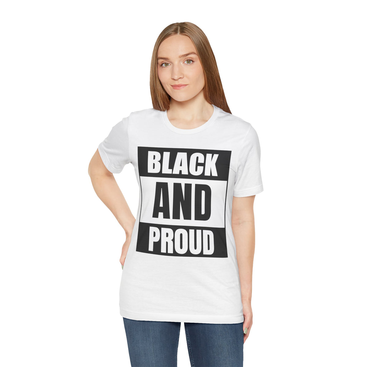 Black and Proud T-Shirt — Bold Black Empowerment Tee