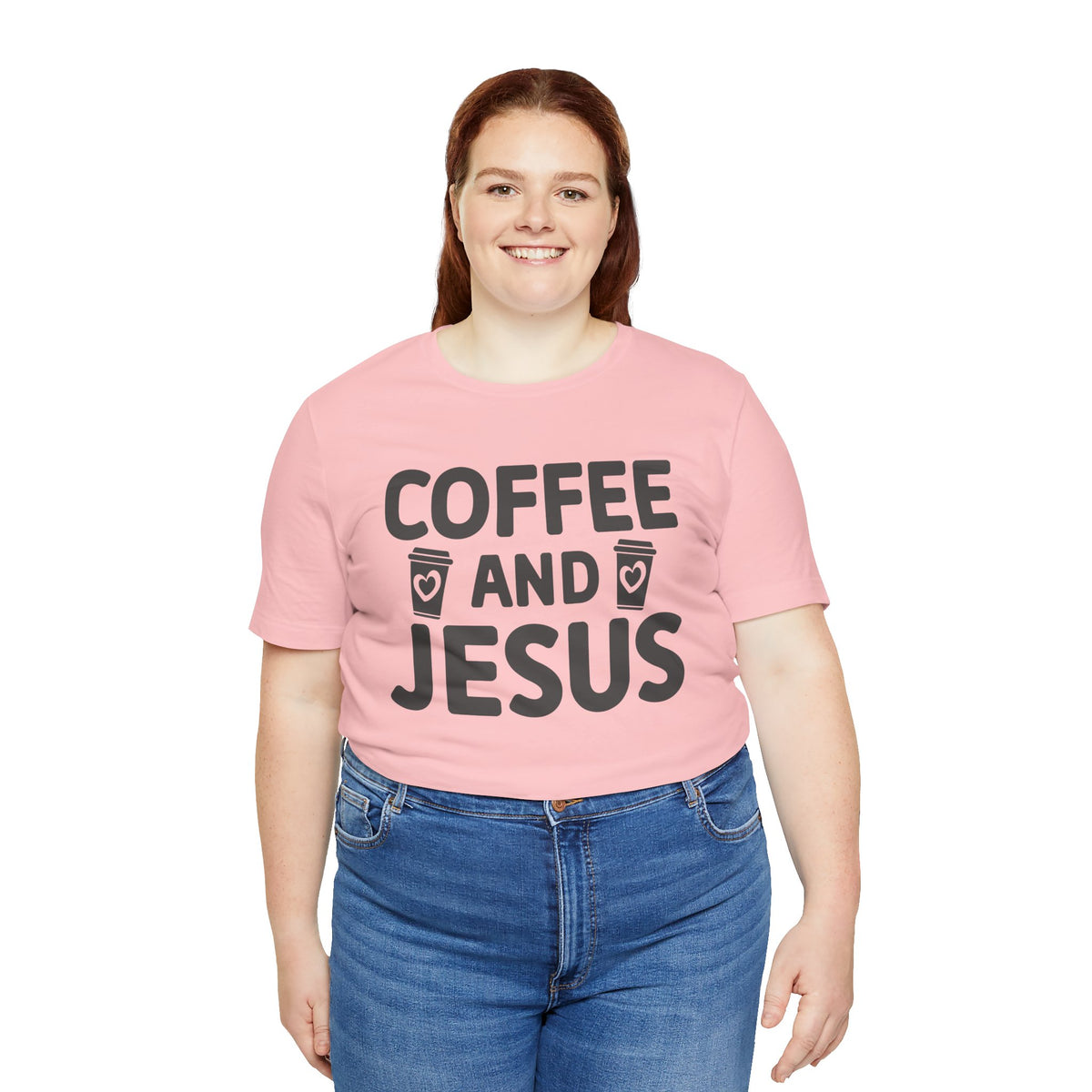 Coffee and Jesus T-Shirt — Christian Faith Graphic Tee