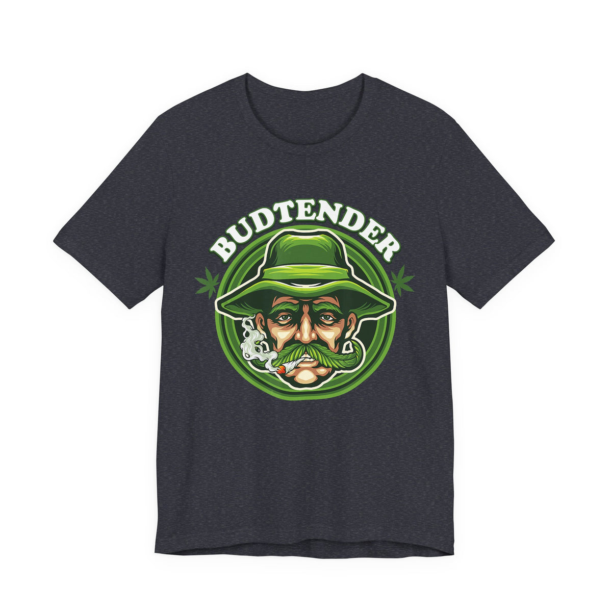 Budtender Graphic Tee – Retro Smoking Stoner Design
