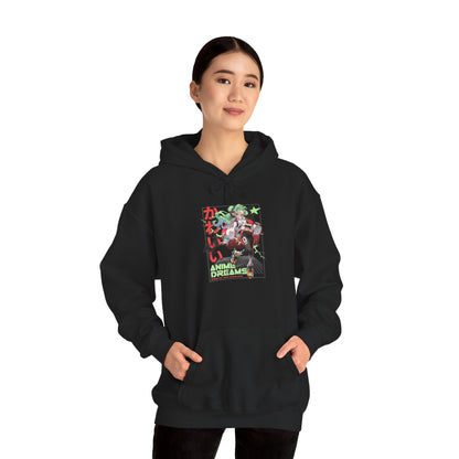 Anime Kawaii Character Hoodie – Cute Japanese Graphic Pullover