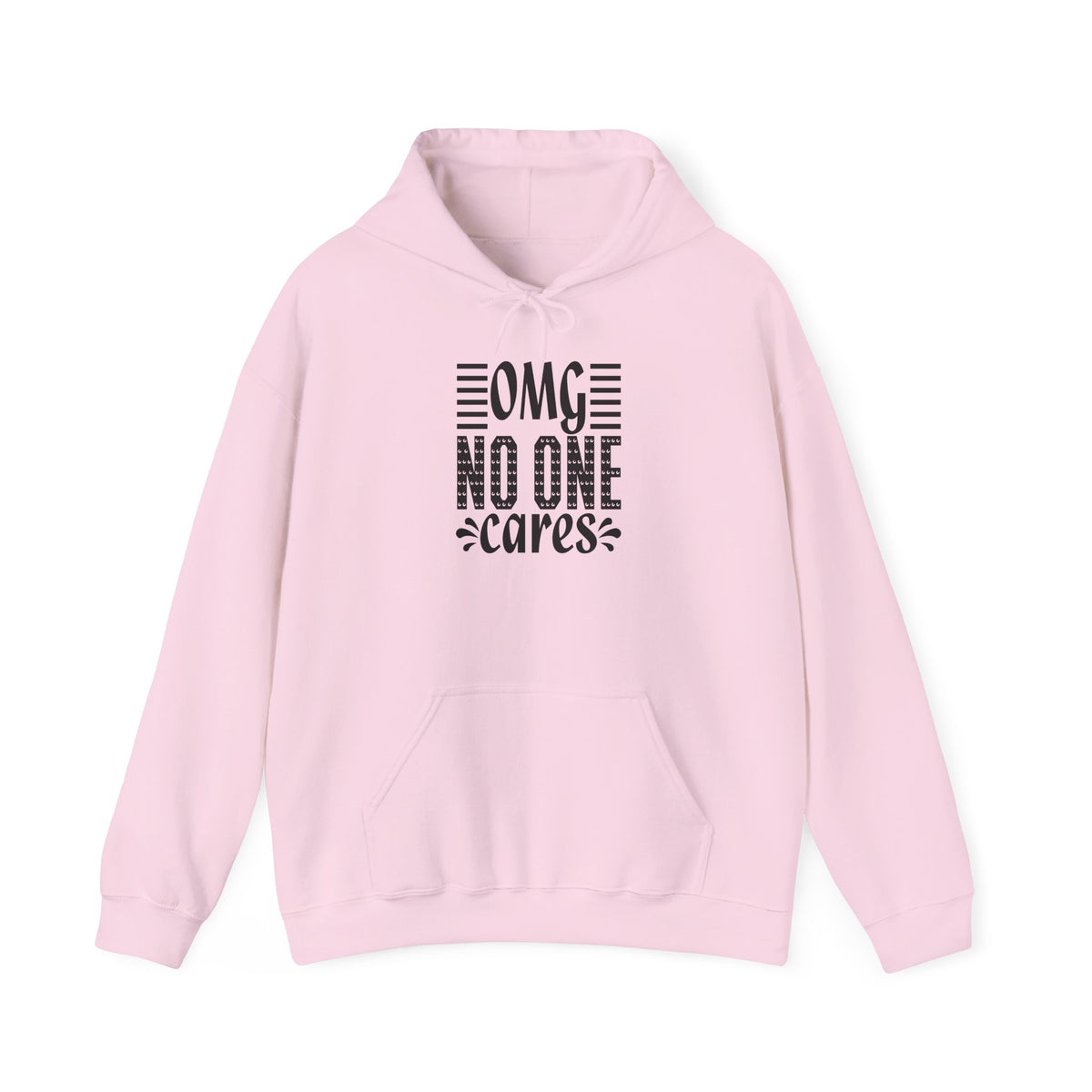 OMG No One Cares Hooded Sweatshirt