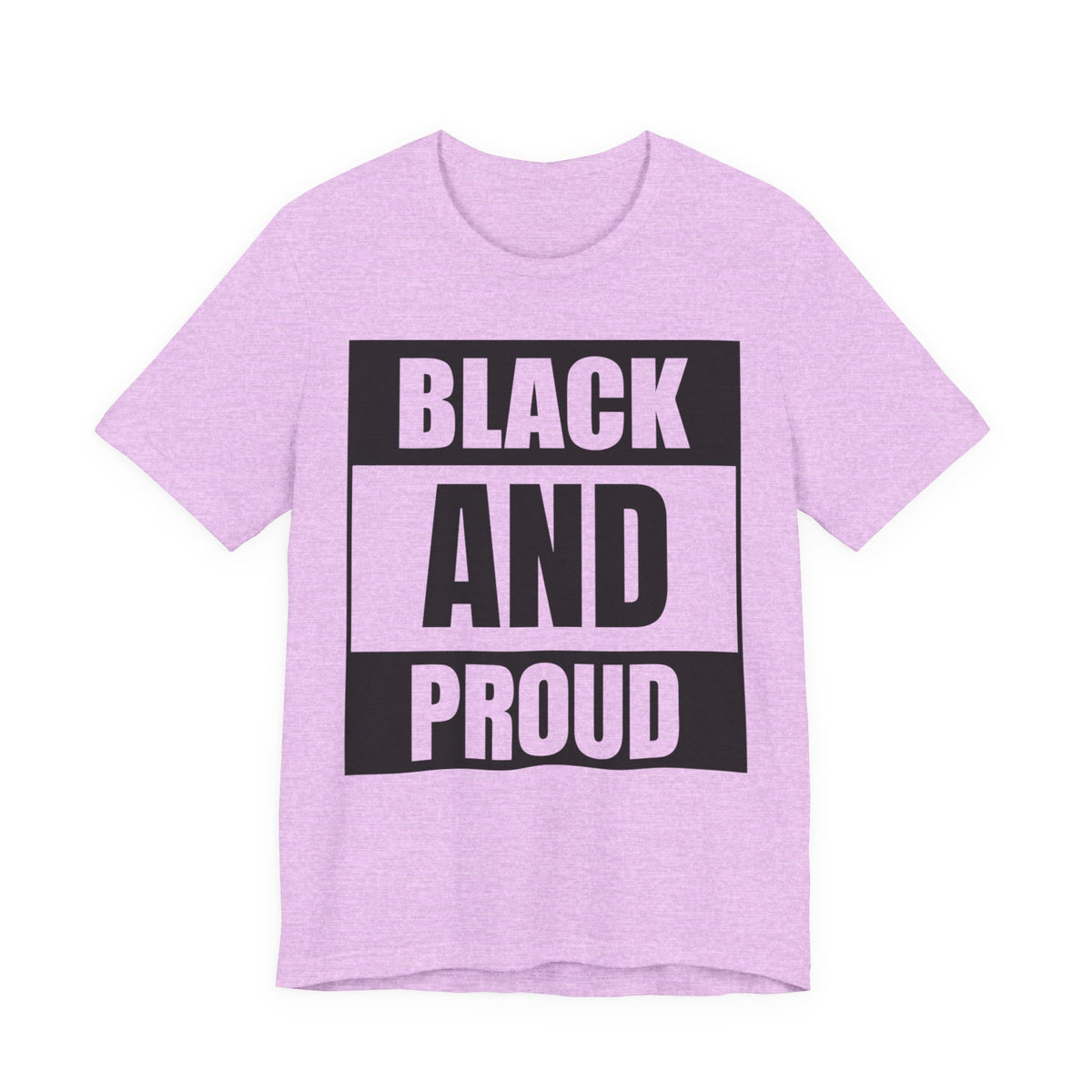 Black and Proud T-Shirt — Bold Black Empowerment Tee