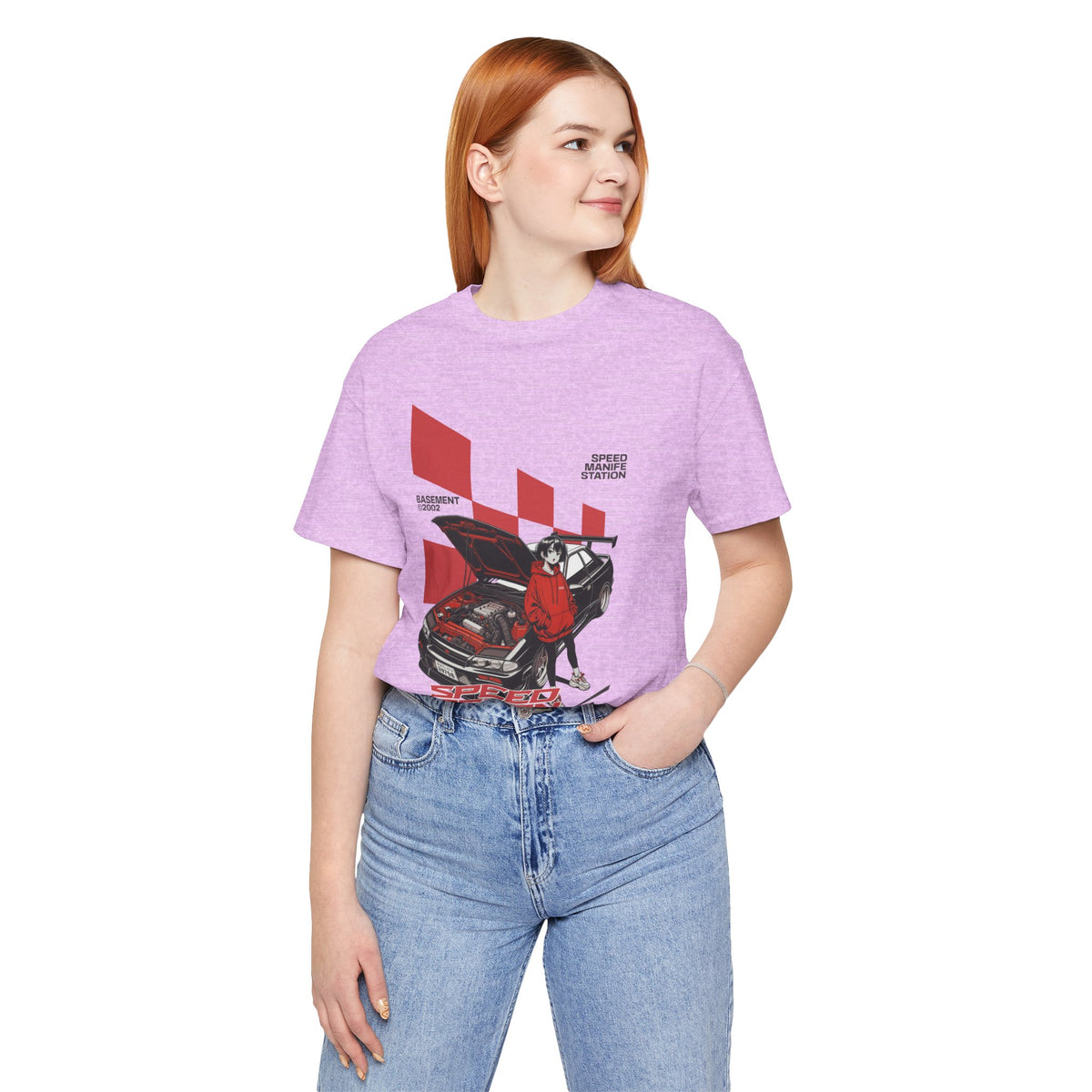 JDM Demon Street Racing T‑Shirt — Retro Car Anime Graphic Tee