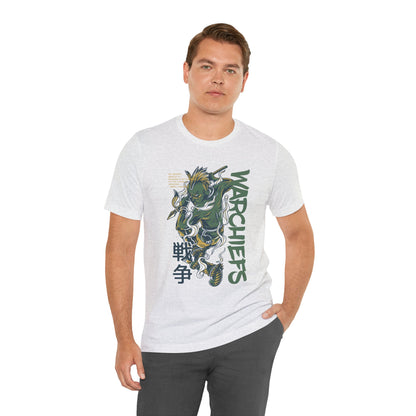 Marchiefs Warrior Tee — Japanese-Style Ninja Graphic Shirt