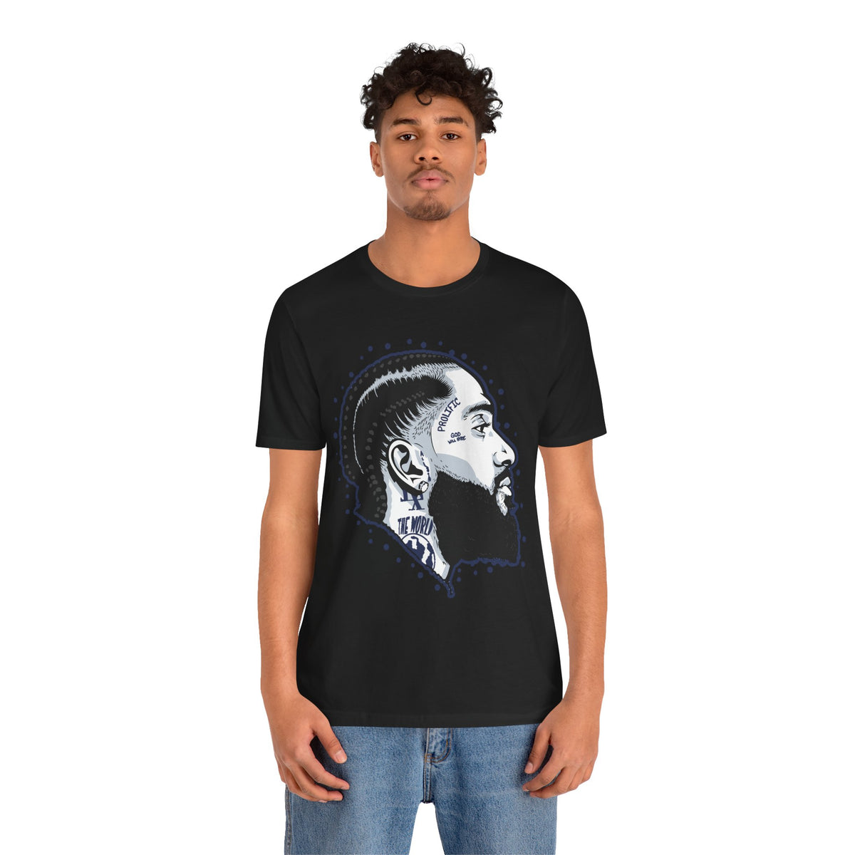NIP HUSSLE PROLIFIC HIP HOP ARTIST GRAPHIC T SHIRT