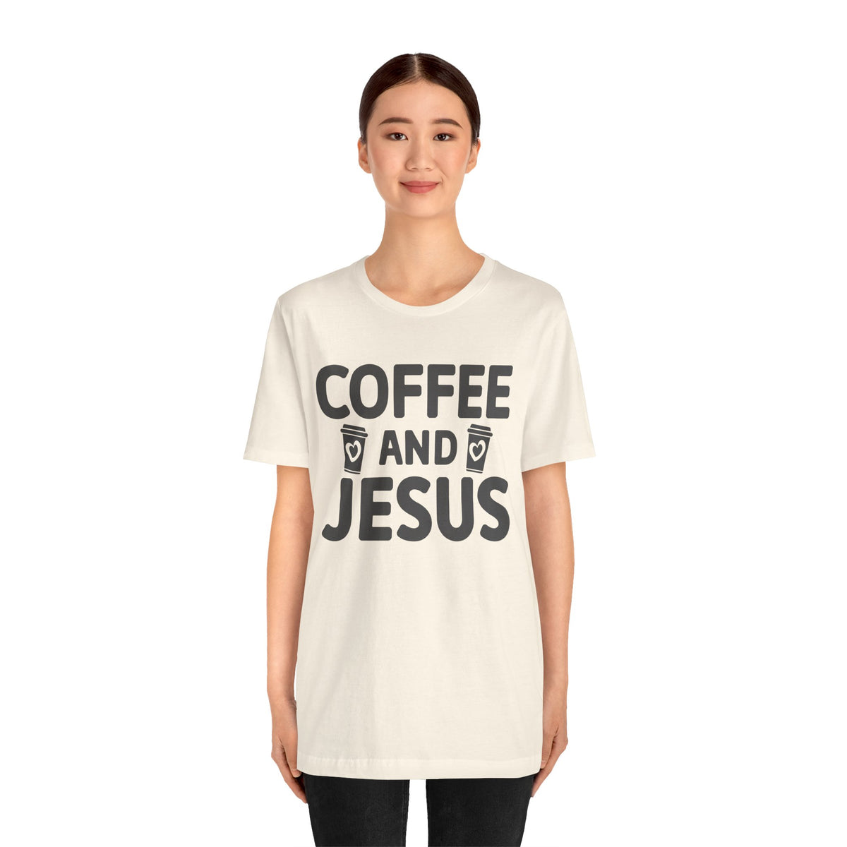 Coffee and Jesus T-Shirt — Christian Faith Graphic Tee