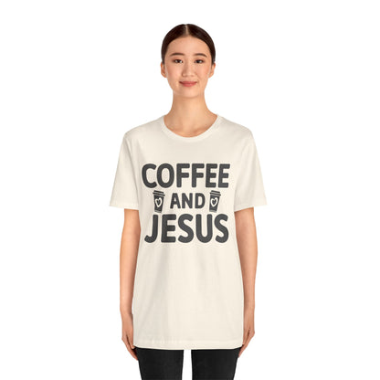 Coffee and Jesus T-Shirt — Christian Faith Graphic Tee
