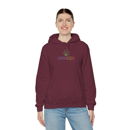 Minimalist Pastel Tarot Hoodie — "Chill" Crystal Grid Graphic
