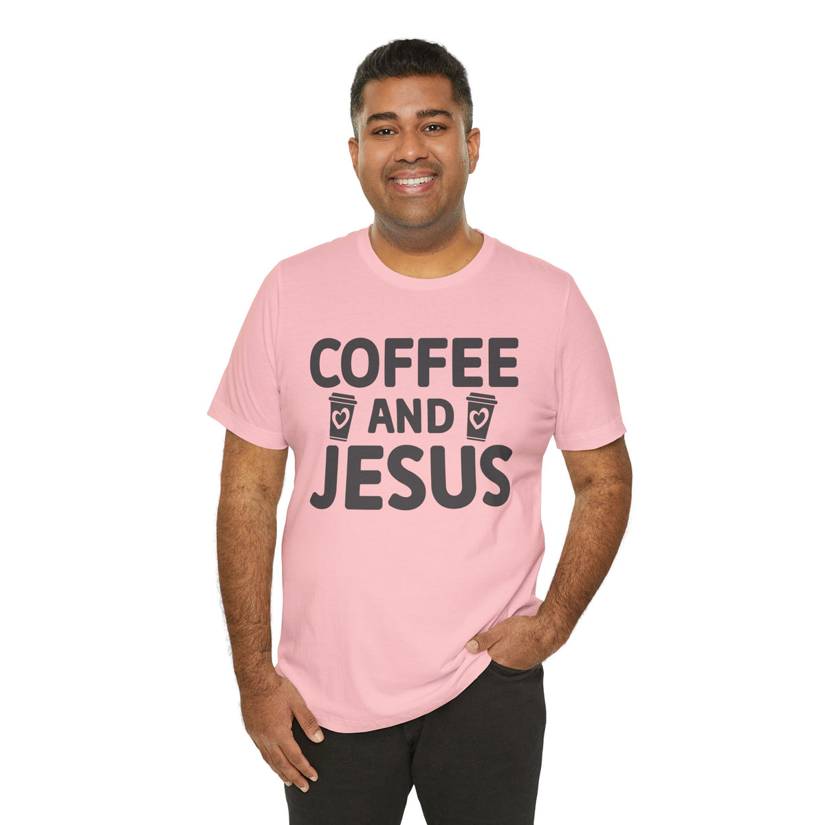 Coffee and Jesus T-Shirt — Christian Faith Graphic Tee