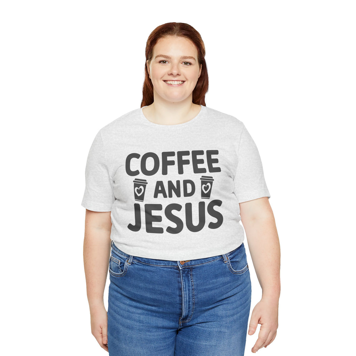 Coffee and Jesus T-Shirt — Christian Faith Graphic Tee