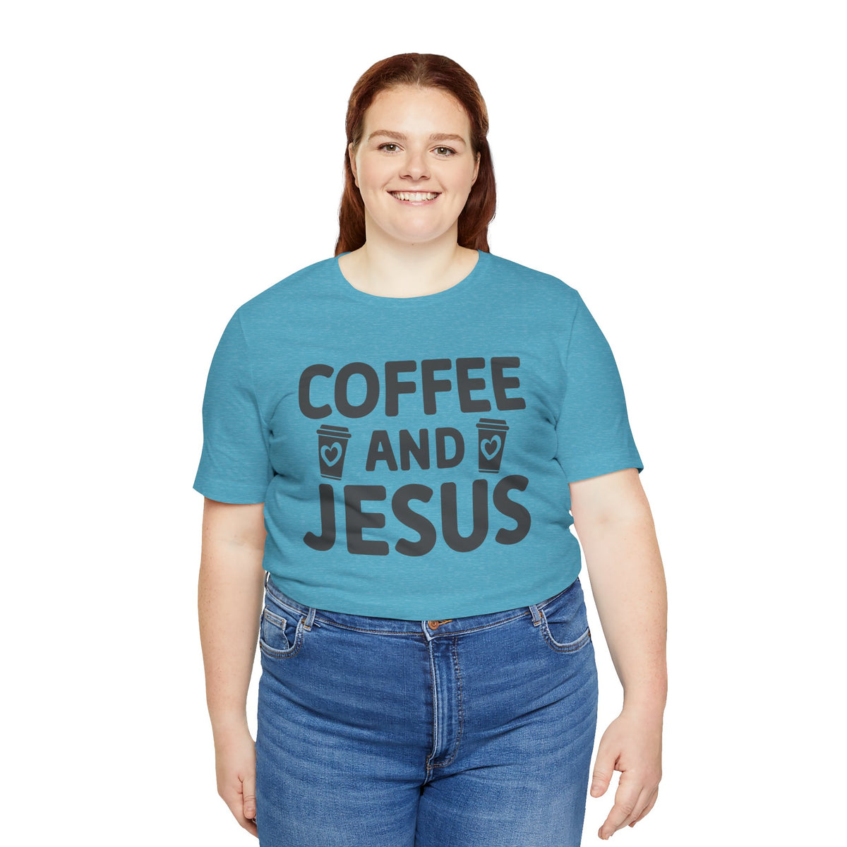 Coffee and Jesus T-Shirt — Christian Faith Graphic Tee