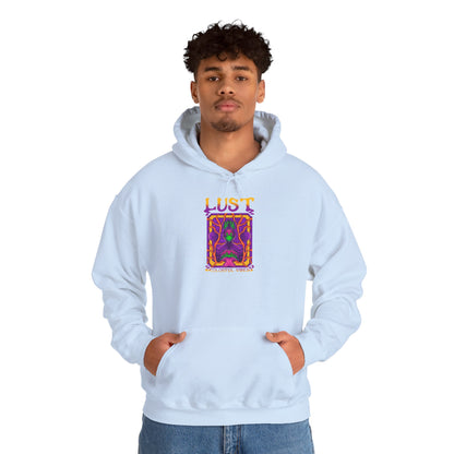 Lust Tarot Hoodie — Psychedelic Arcana Graphic Pullover