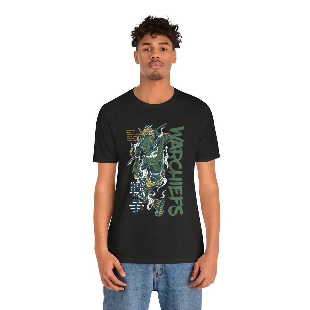 Marchiefs Warrior Tee — Japanese-Style Ninja Graphic Shirt