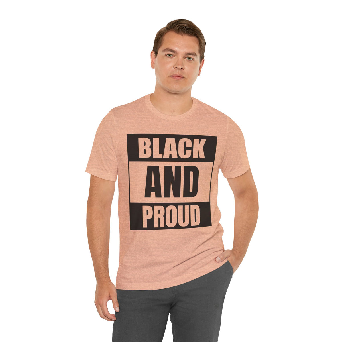 Black and Proud T-Shirt — Bold Black Empowerment Tee