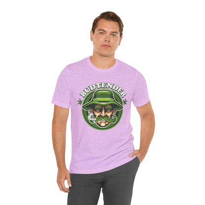 Budtender Graphic Tee – Retro Smoking Stoner Design