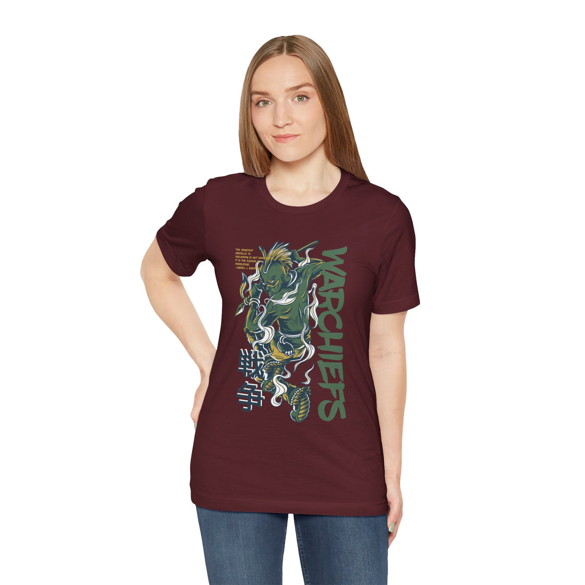Marchiefs Warrior Tee — Japanese-Style Ninja Graphic Shirt