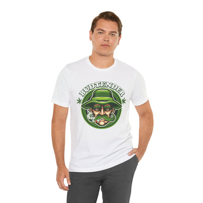 Budtender Graphic Tee – Retro Smoking Stoner Design