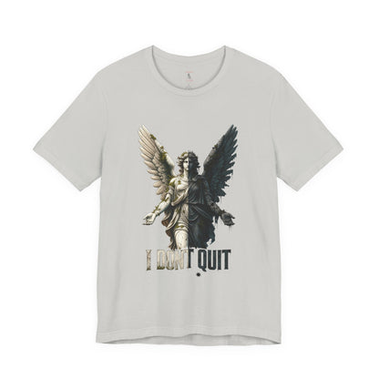 Angel Graphic Tee — 'The Last Angel' Illustrated Short Sleeve Shirt