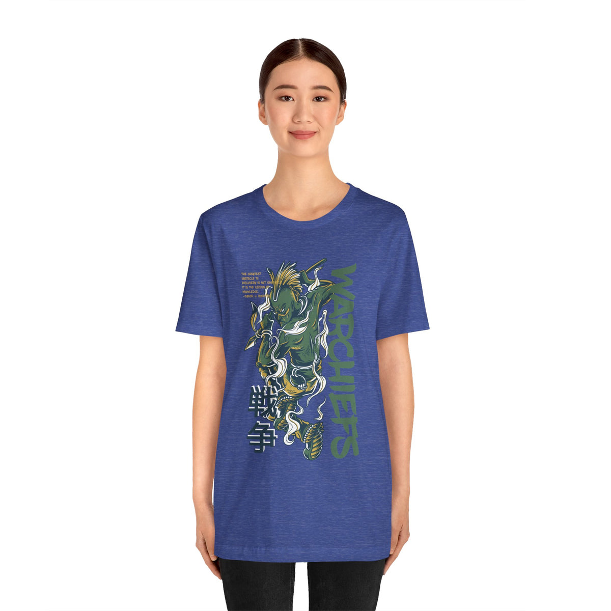 Marchiefs Warrior Tee — Japanese-Style Ninja Graphic Shirt