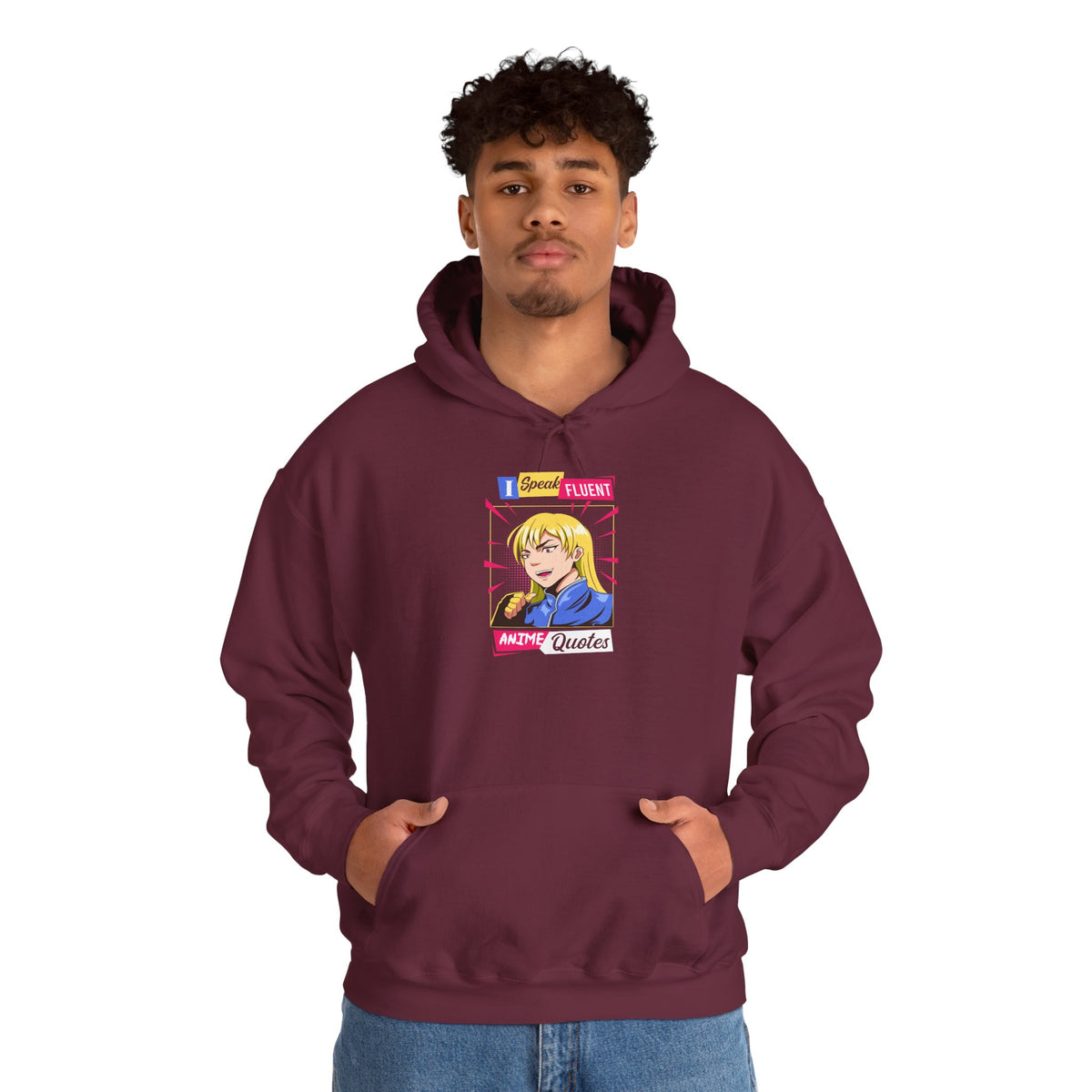 Retro Pop Art Blonde Girl Hoodie – I Got Bored Now I'm A Queer Graphic Sweatshirt
