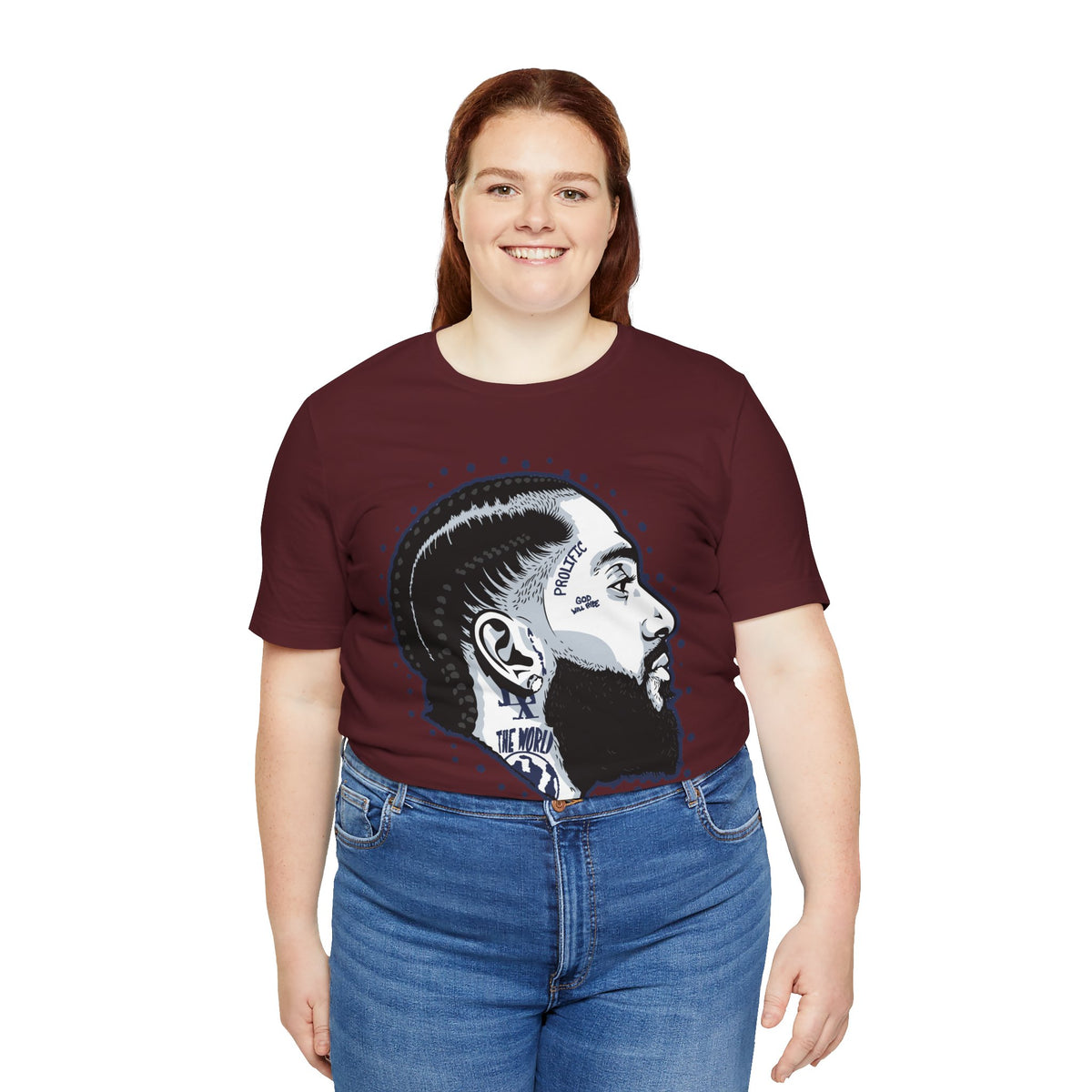 NIP HUSSLE PROLIFIC HIP HOP ARTIST GRAPHIC T SHIRT