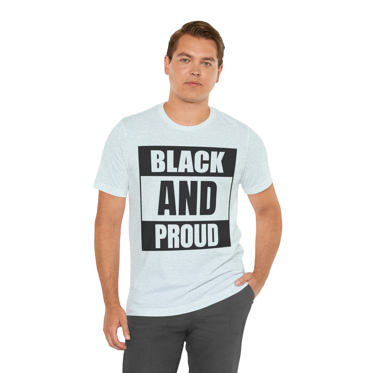 Black and Proud T-Shirt — Bold Black Empowerment Tee